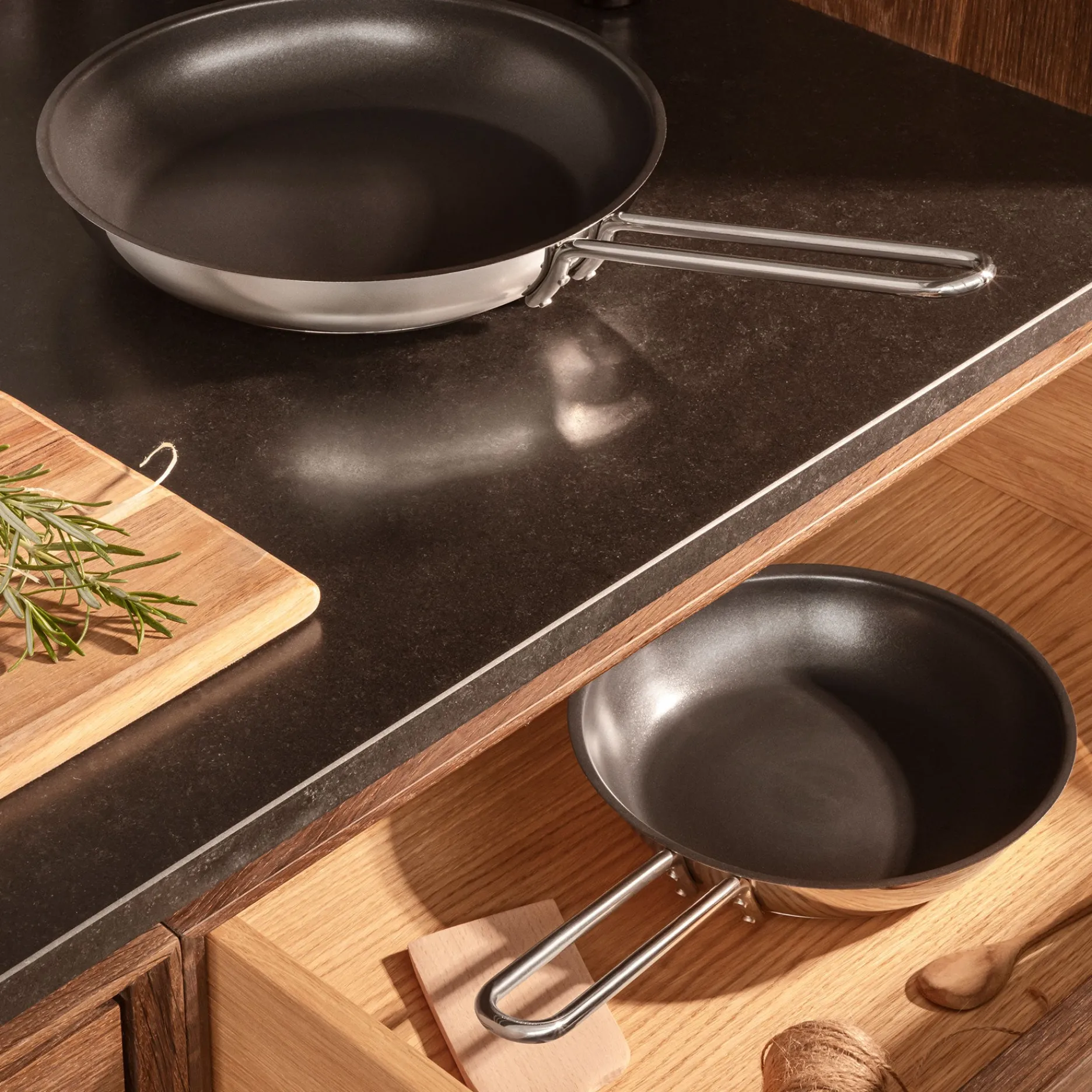 Eva Trio Pander-Stainless steel stegepande Ø20 cm Slip-Let
