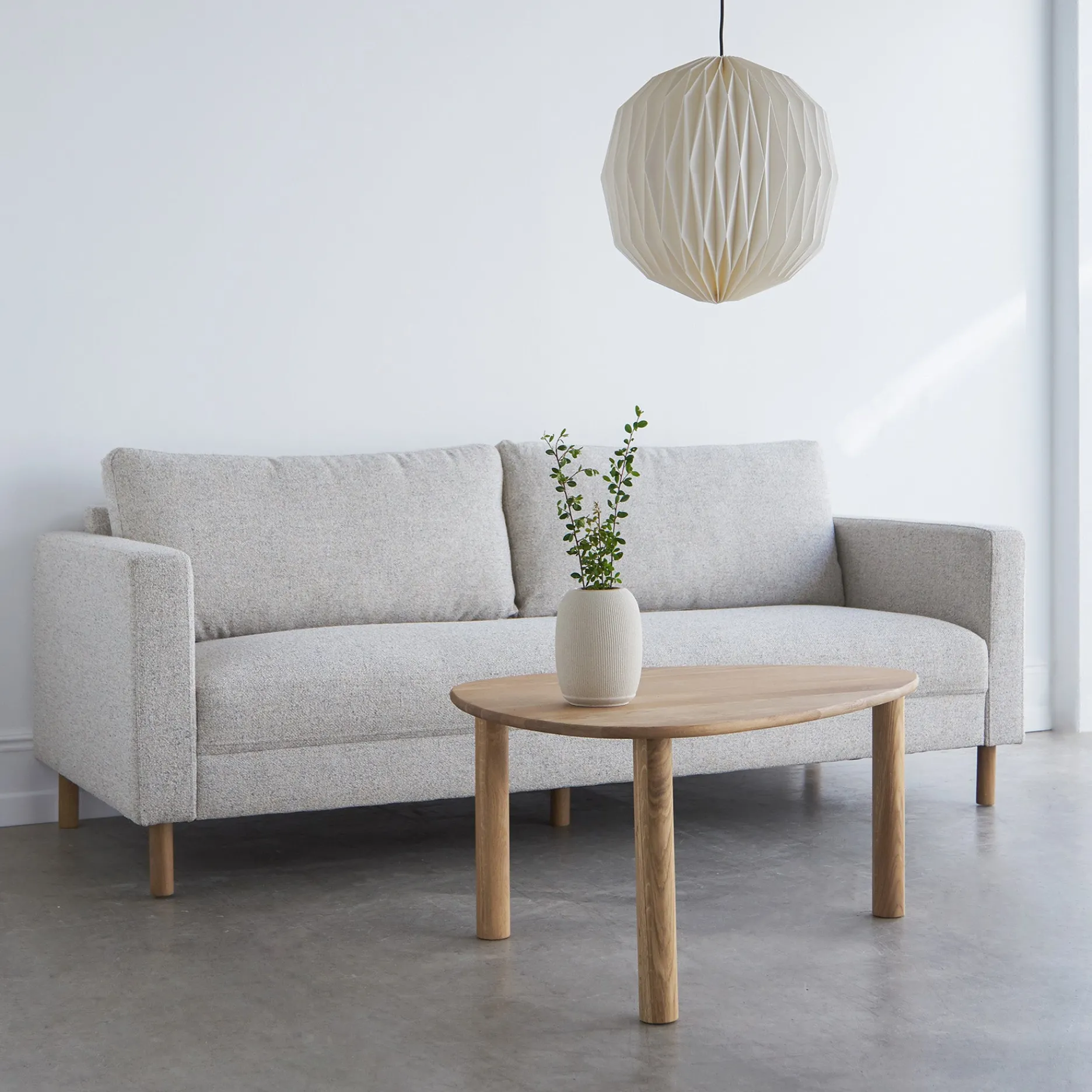 Furniture by Sinnerup 3 Pers. Sofaer-Stapleton II 3 pers. sofa - m. egetræsben
