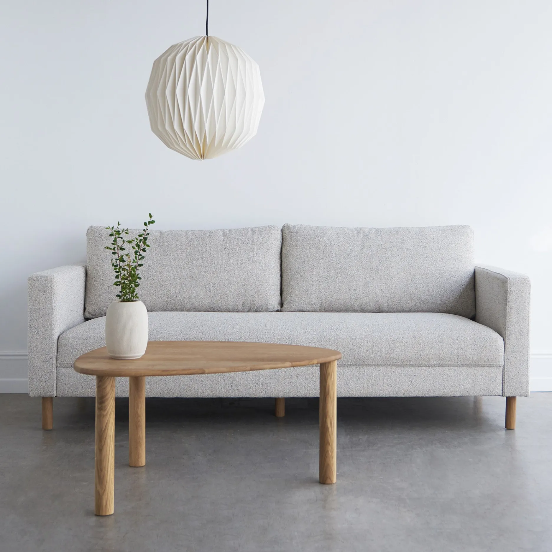 Furniture by Sinnerup 3 Pers. Sofaer-Stapleton II 3 pers. sofa - m. egetræsben
