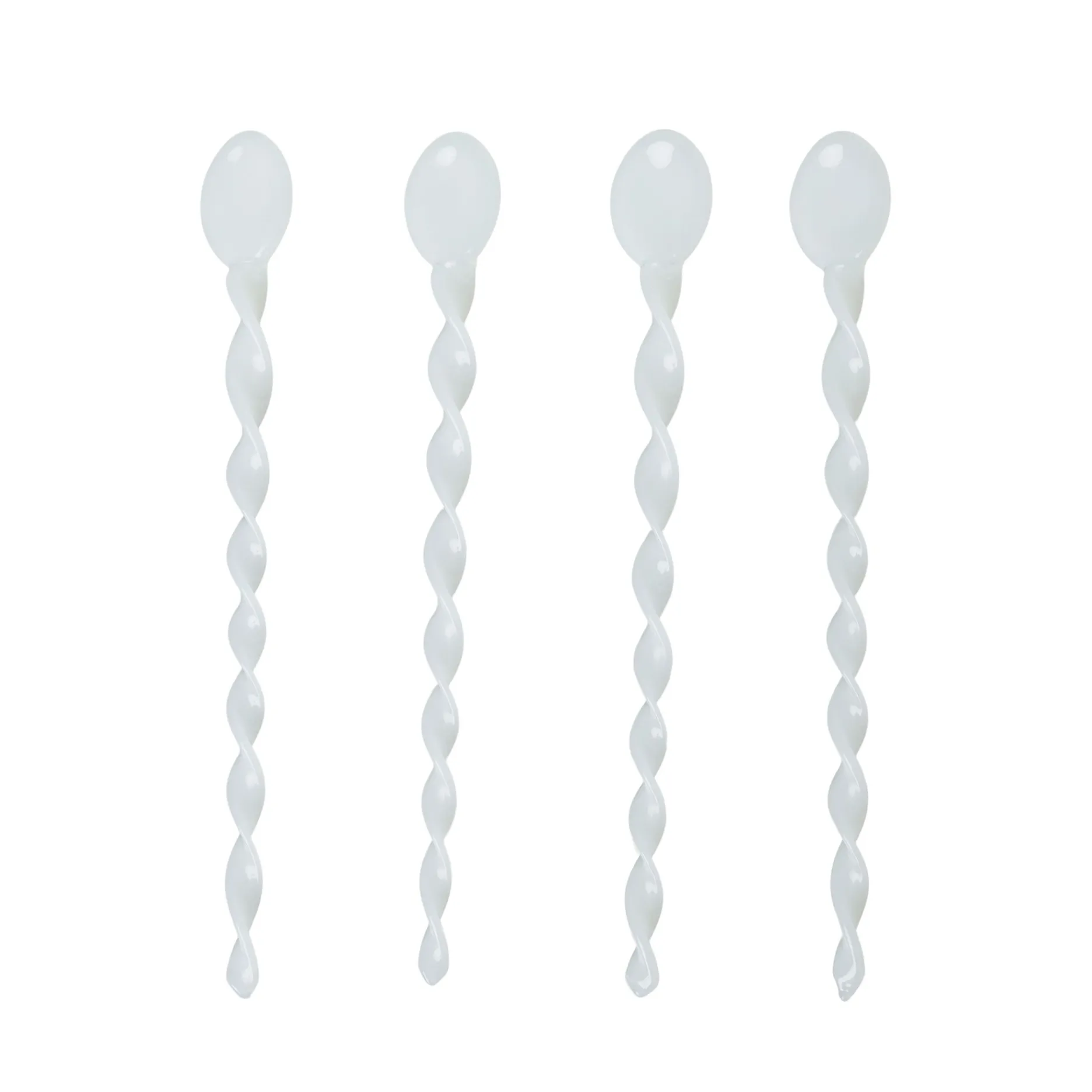 Sinnerup Bestik-Swirl Glasskeer 4 stk.