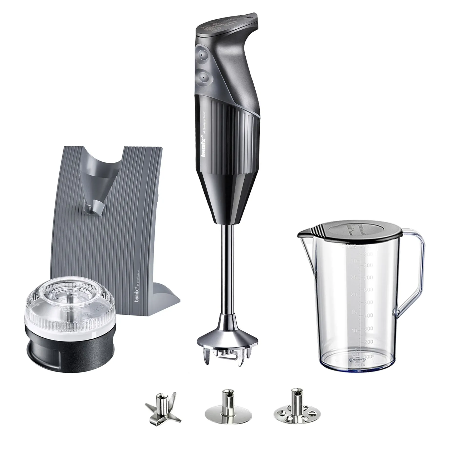 Bamix Køkkenmaskiner-Swissline stavblender 200W sort