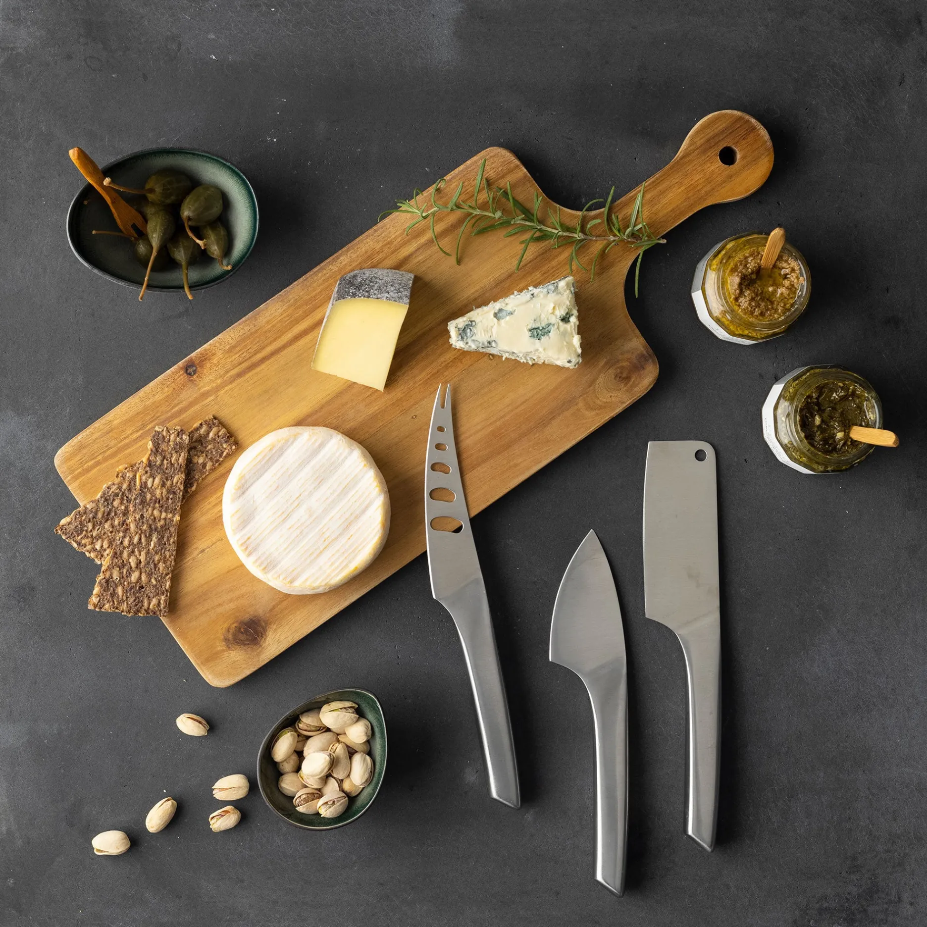 Sinnerup Køkkenredskaber|Knive-Tapas knivsæt, 3 stk.