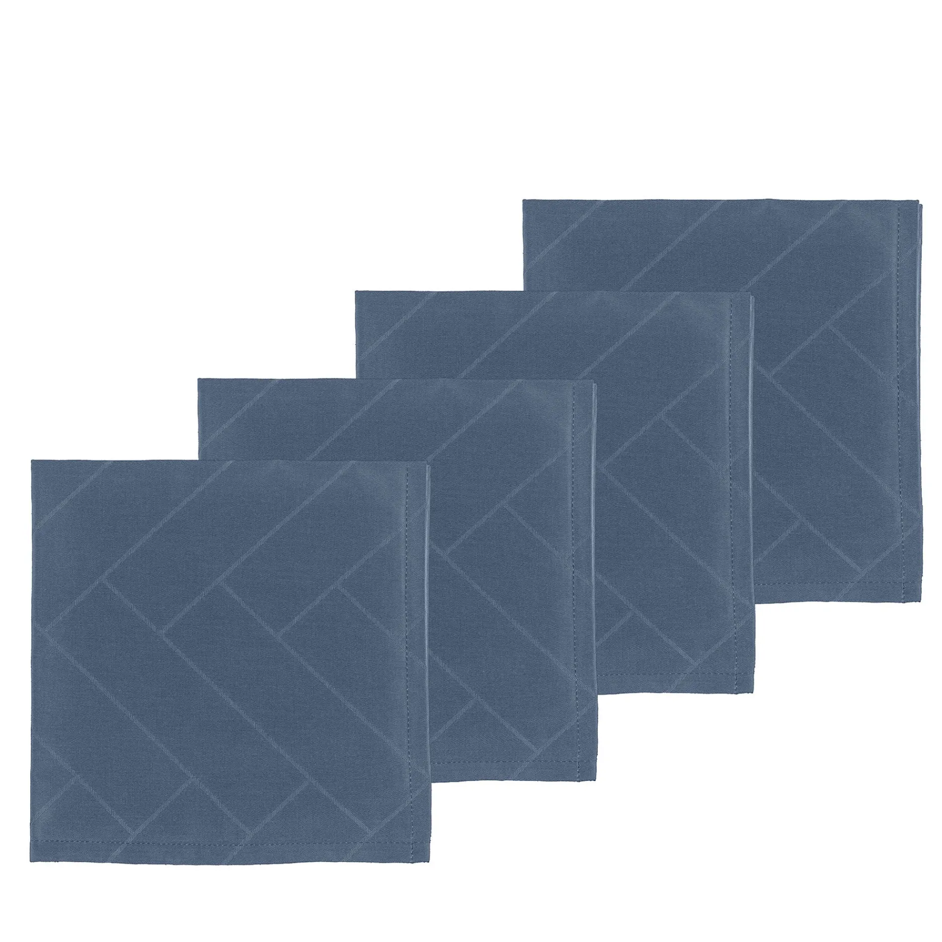 Södahl Tilbud|Stofservietter-Tiles serviet damas 4 stk sky blue