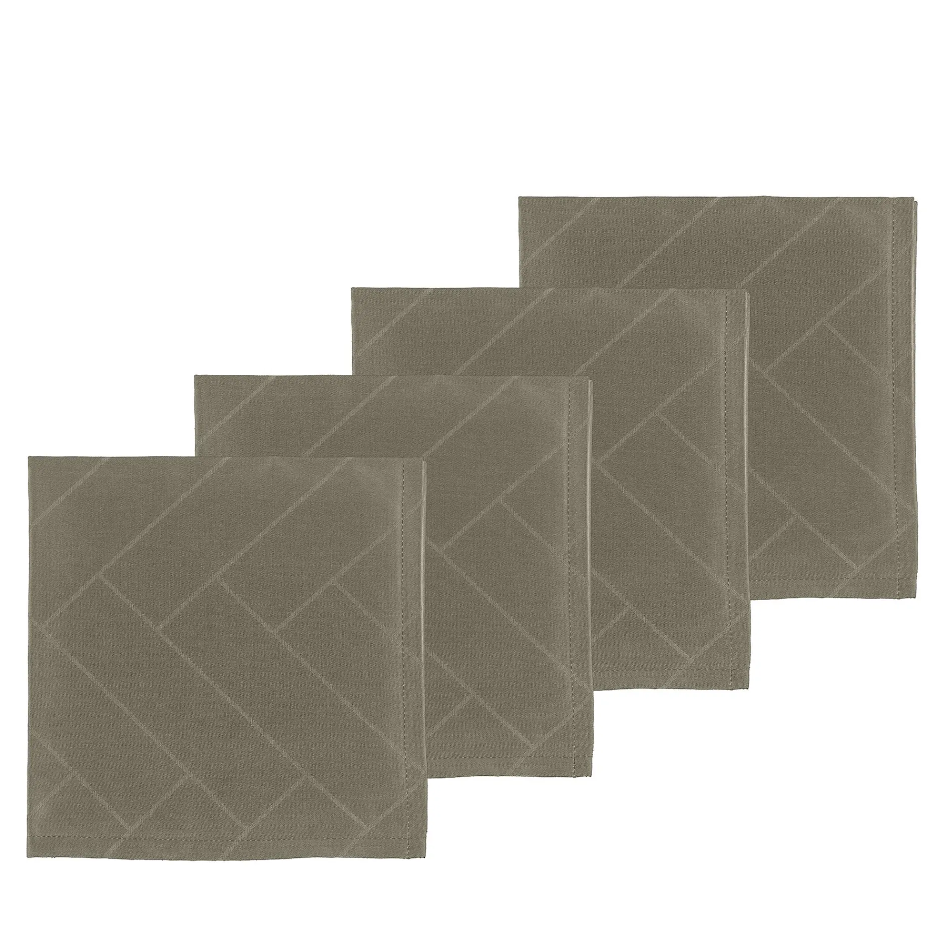 Södahl Stofservietter|Duge-Tiles serviet damask 4 stk eucalyptus