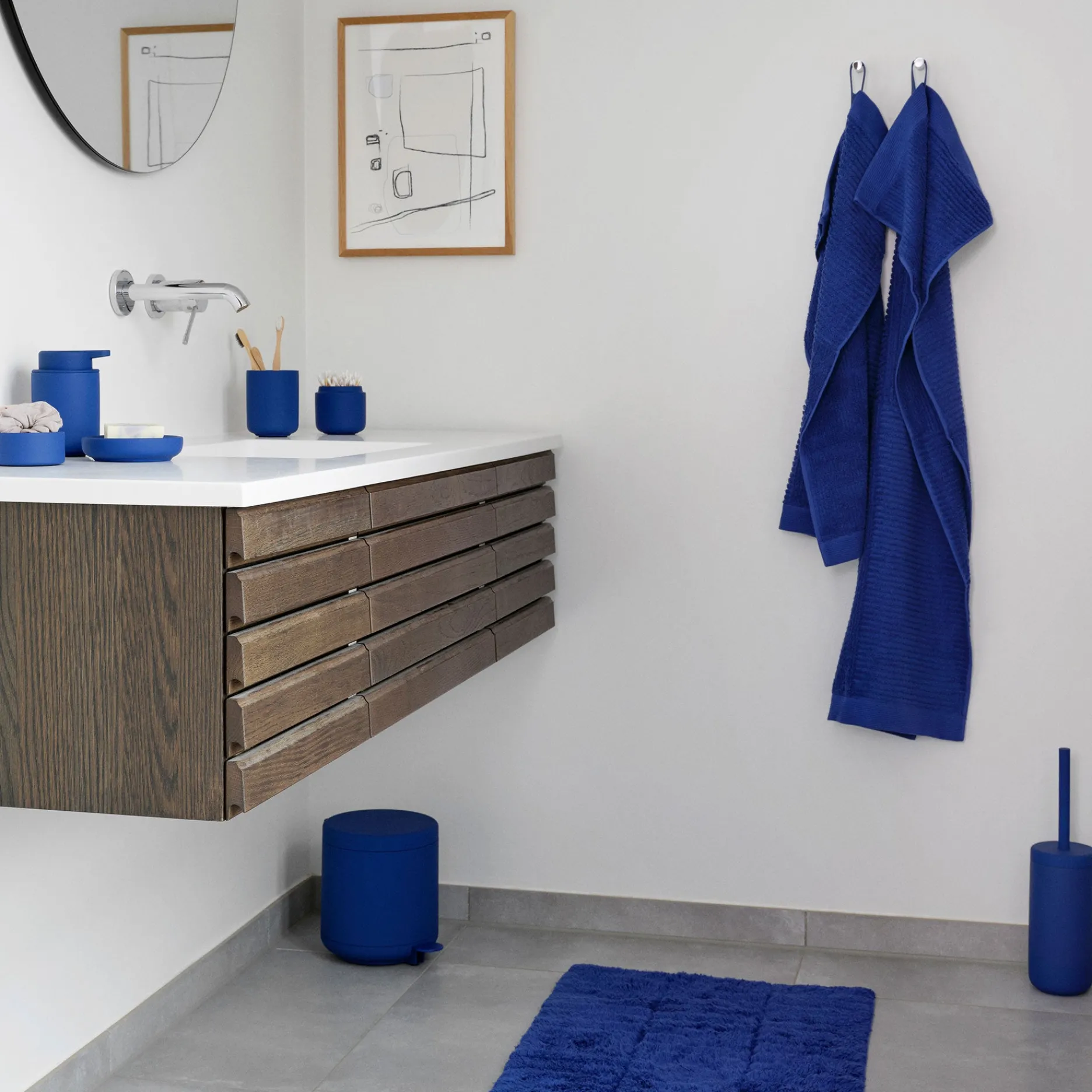 Zone Toiletbørster-Ume toiletbørste indigo