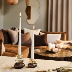 Sinnerup Lys & Stager-Varde glas lysestage
