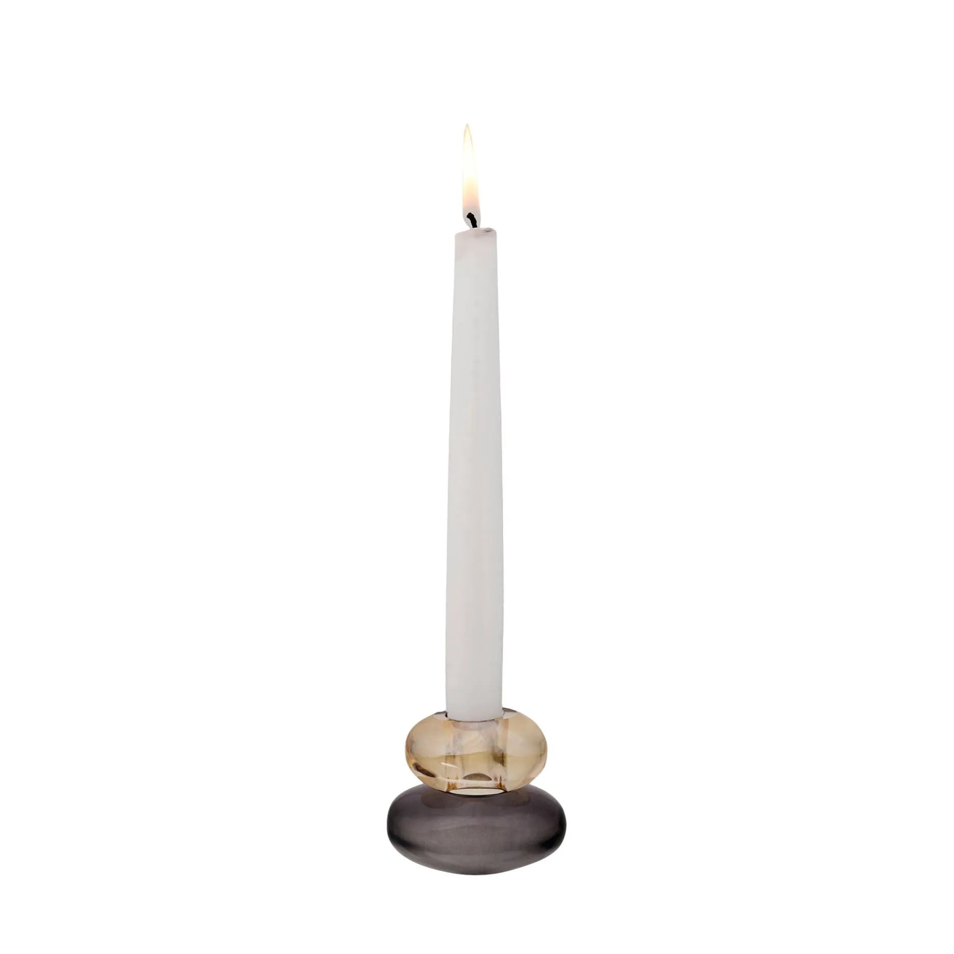 Sinnerup Lys & Stager-Varde glas lysestage