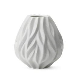 Morsø Vaser-Vase Flame 19 cm hvid