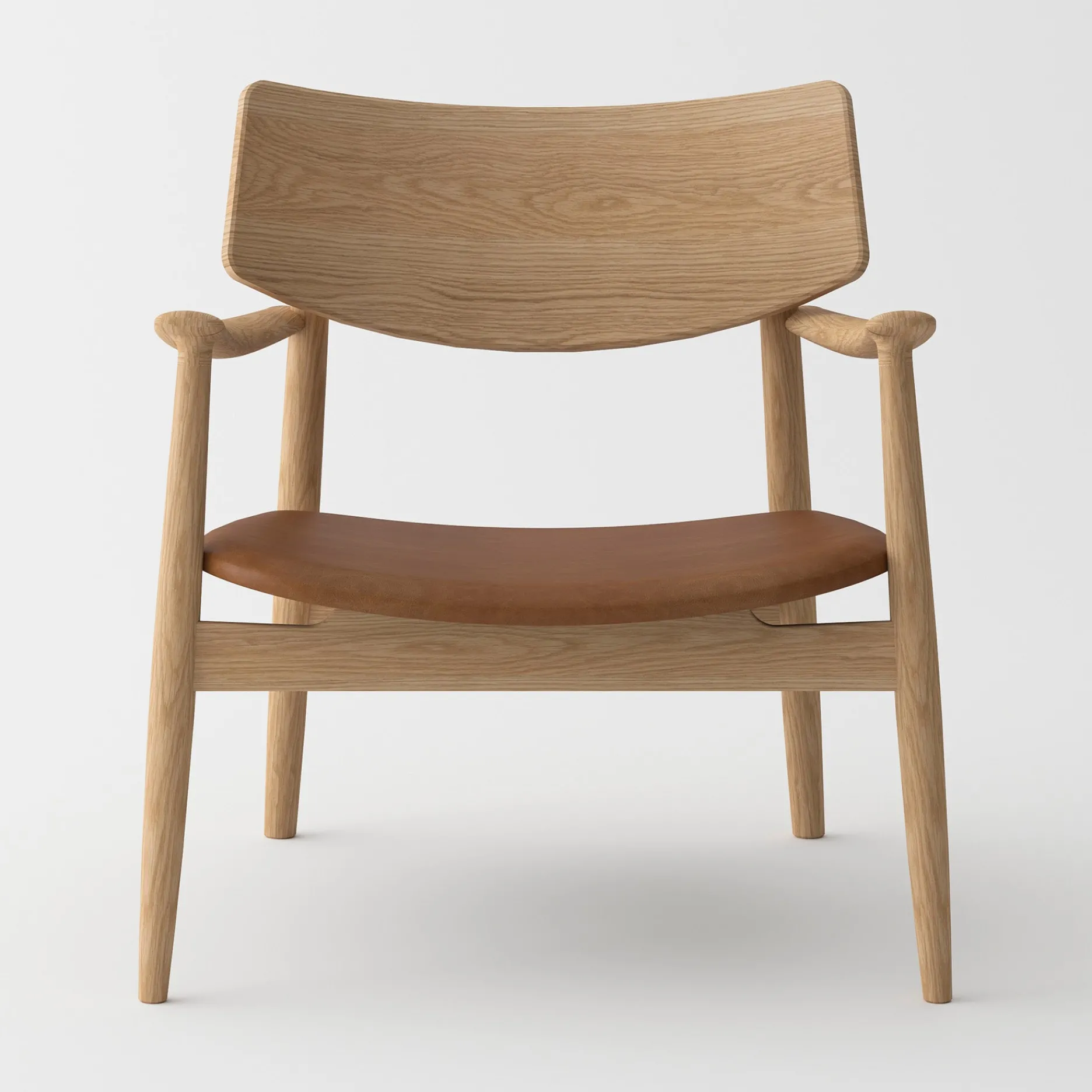 Furniture by Sinnerup Loungestole-Vedersø loungestol m. lædersæde