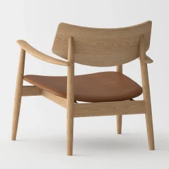 Furniture by Sinnerup Loungestole-Vedersø loungestol m. lædersæde