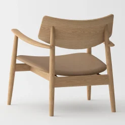 Furniture by Sinnerup Loungestole-Vedersø loungestol m. lædersæde
