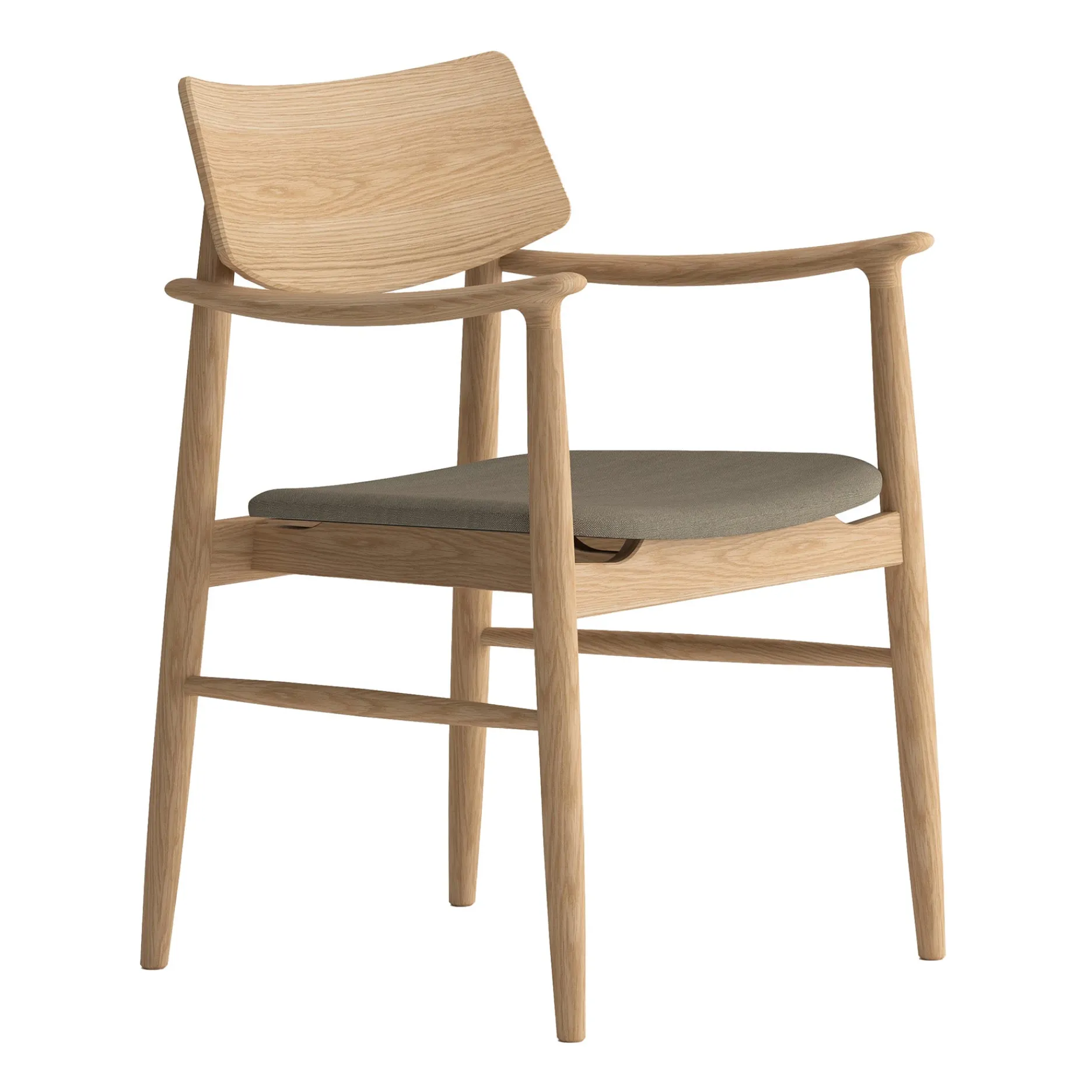 Furniture by Sinnerup Spisebordsstole-Vedersø spisebordsstol m. armlæn - Stof