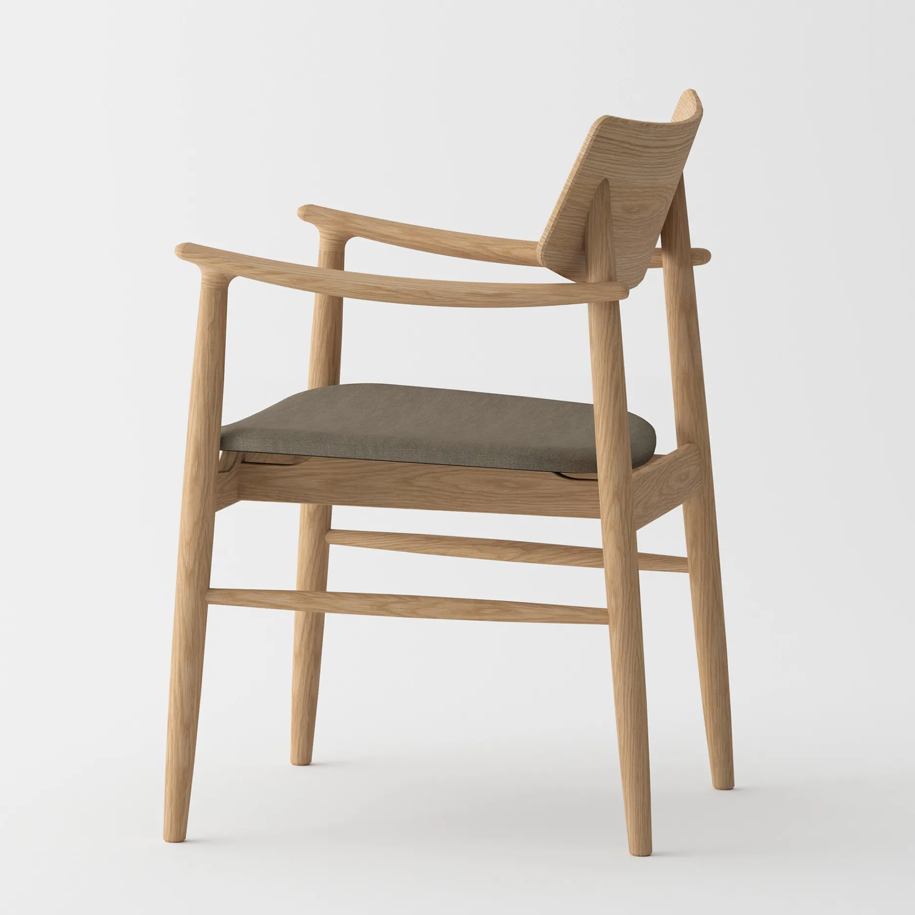 Furniture by Sinnerup Spisebordsstole-Vedersø spisebordsstol m. armlæn - Stof