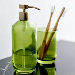 Södahl Tandbørsteholdere-Vintage tandbørstekrus green