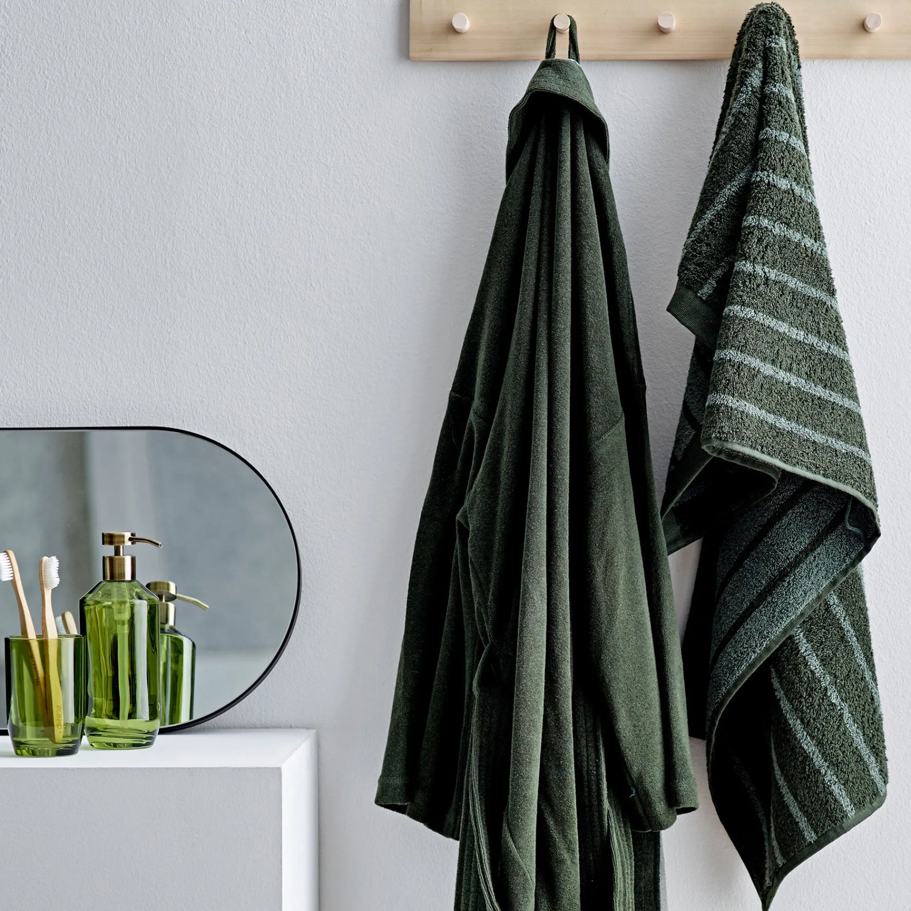 Södahl Tandbørsteholdere-Vintage tandbørstekrus green