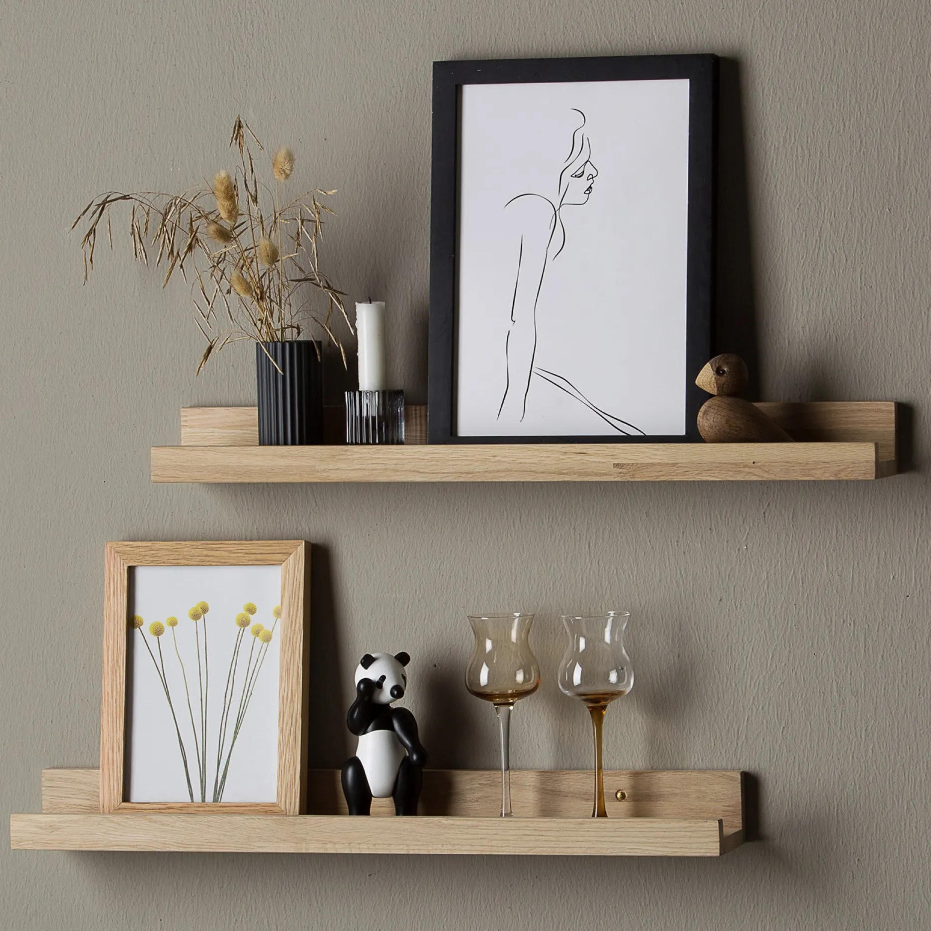 Furniture by Sinnerup Hylder-Wood gallerihylde L60 cm