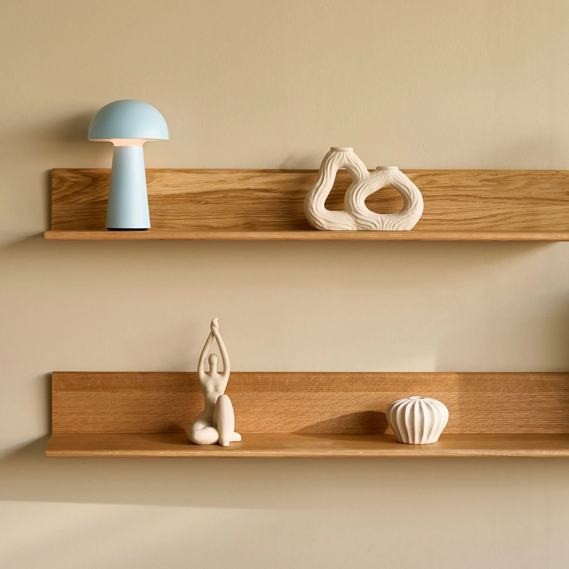 Furniture by Sinnerup Hylder-Wood II basic hylde FSC certificeret egetræ, L120 cm