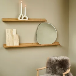 Furniture by Sinnerup Hylder-Wood II gallerihylde FSC certificeret egetræ, L60 cm