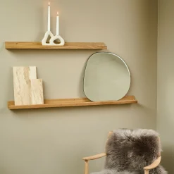 Furniture by Sinnerup Hylder-Wood II gallerihylde FSC certificeret egetræ, L90 cm