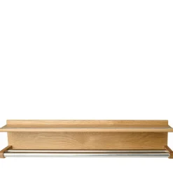 Furniture by Sinnerup Håndklæder-Wood II håndklædeholder i FSC certificeret egetræ, L75 cm