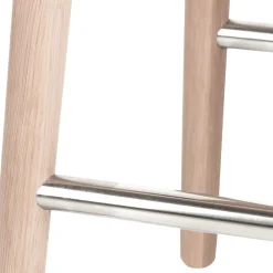 Furniture by Sinnerup Køkkenstole|Barstole-Wood II køkkenstol-hvidpigment FSC certificeret egetræ