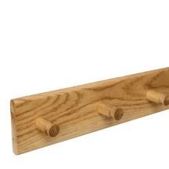 Furniture by Sinnerup Knager-Wood II knagrække i FSC certificeret egetræ, L90 cm